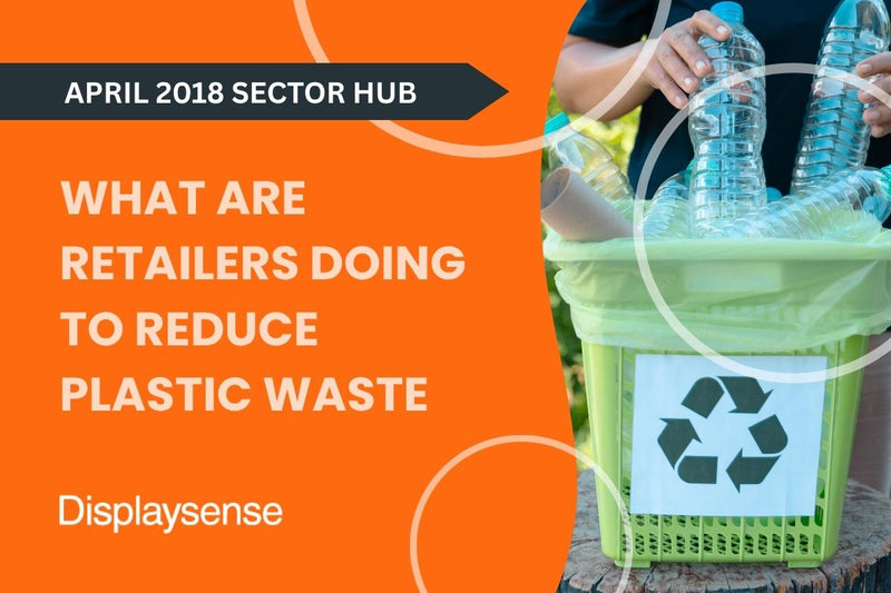 What are retailers doing to reduce plastic waste