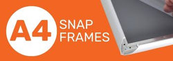 A4 Snap Frames
