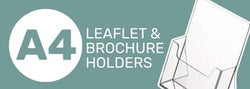 A4 Leaflet & Brochure Holders