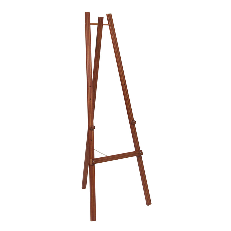 Adjustable Dark Lacquered Pinewood Easel - 1650mm x 610mm