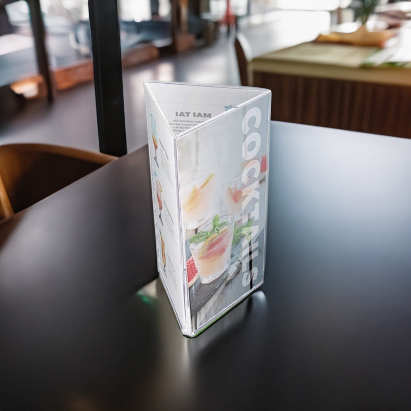3 Sided DL Literature Holder - Portrait