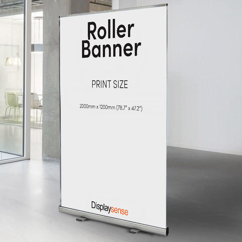 1000mm x 2000mm Custom Printing Service for Single-Sided 340gsm Waterproof Polypropylene Banner