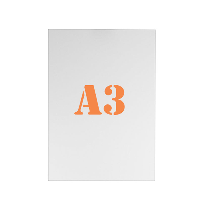 Replacement Cover Sheet - A3