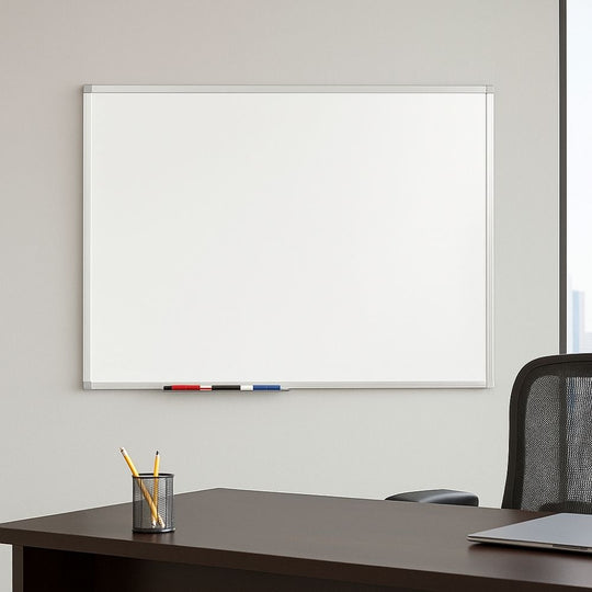 Magnetic Coated Steel Whiteboard - 1200 x 900mm