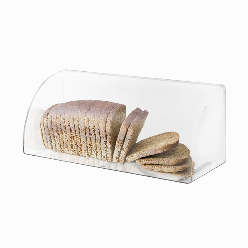 Curved Protective Food Display Sneeze Screen Cover