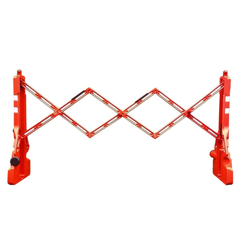 High Visibility Expandable Barricade - Red 2.15m
