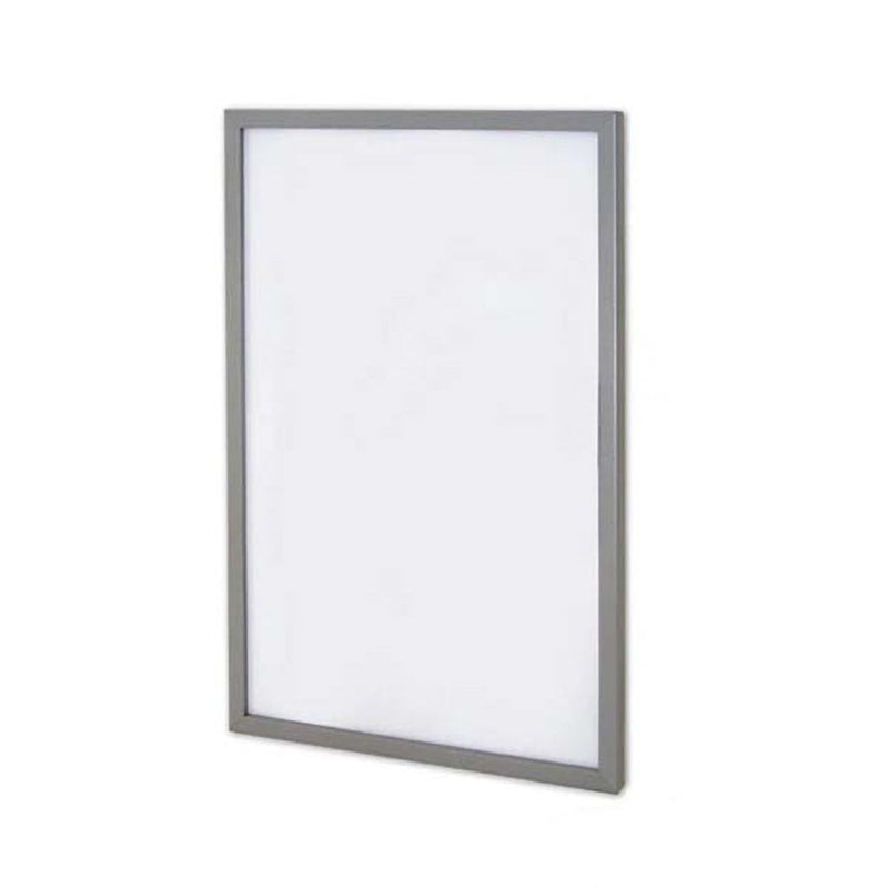 Whiteboard - Magnetic Dry Wipe - Aluminium Effect Frame - 600 x 400mm
