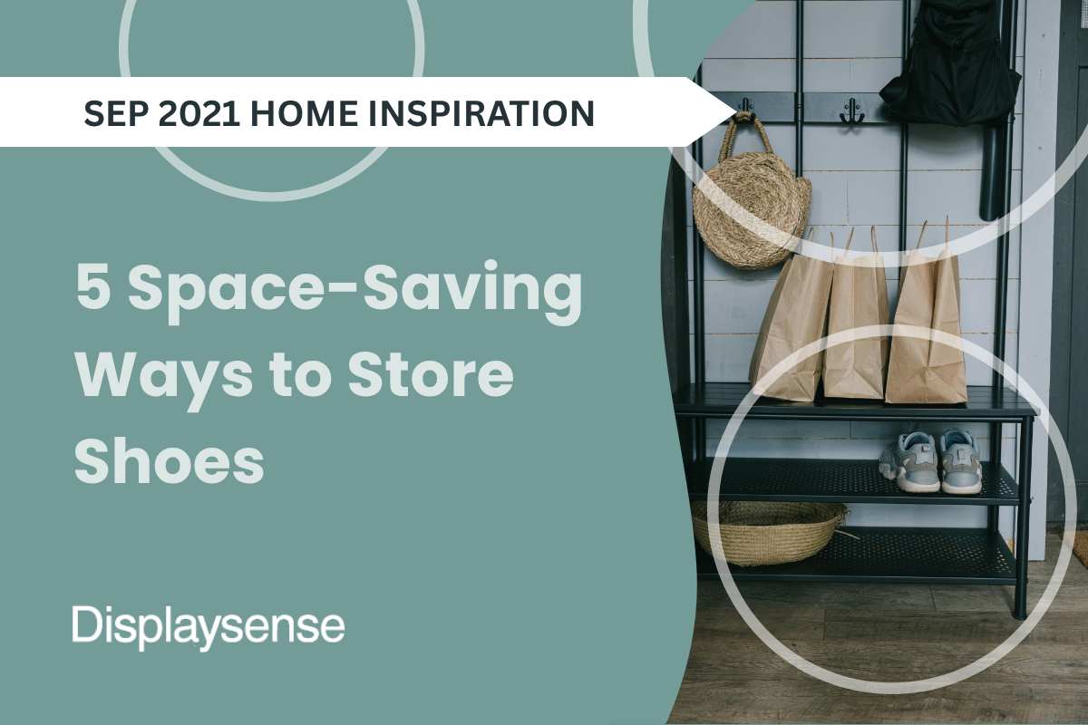 5 Space-Saving Ways to Store Shoes