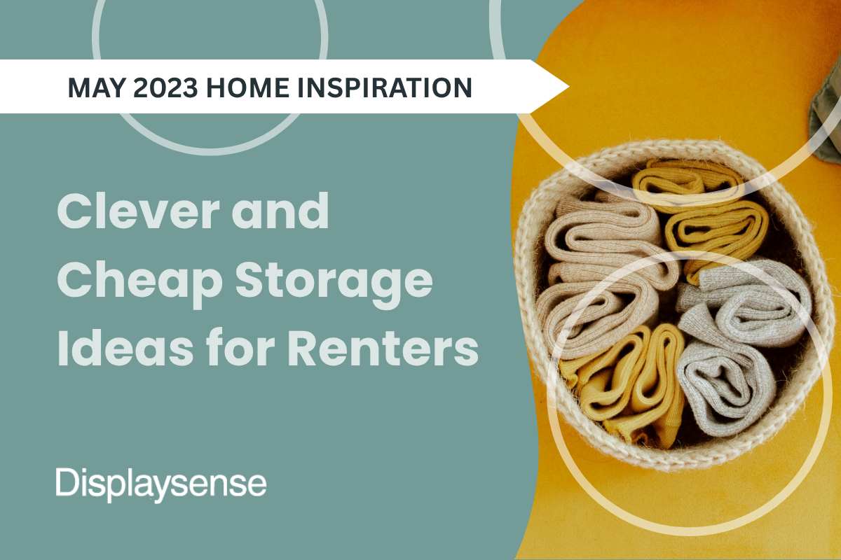 Clever and Cheap Storage Ideas for Renters