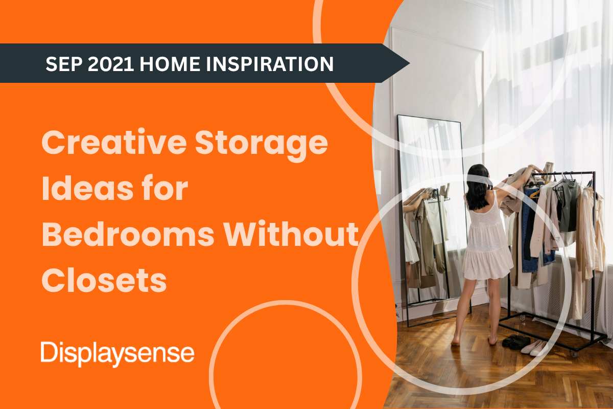 Creative Storage Ideas for Bedrooms Without Closets