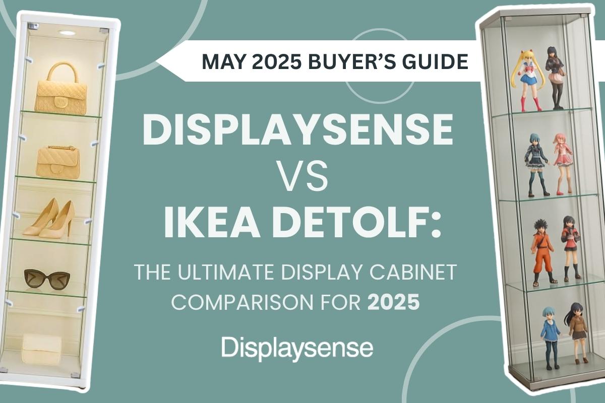 Displaysense vs IKEA Detolf: The Ultimate Glass Display Cabinet Comparison for 2025