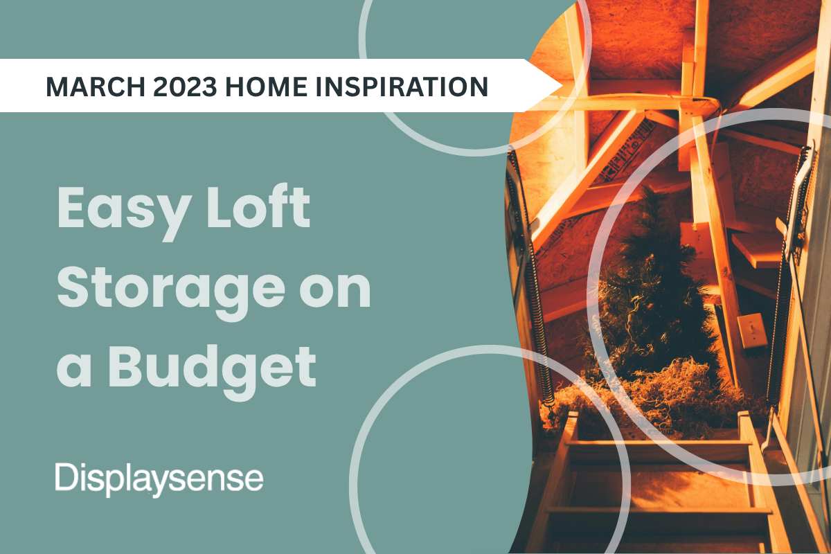 Easy Loft Storage on a Budget