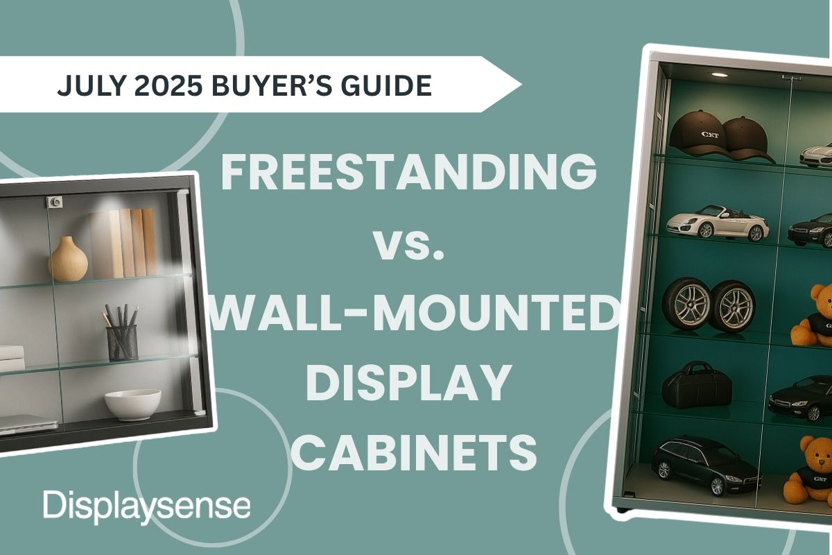 Freestanding vs. Wall-Mounted Display Cabinets: Buying Guide & Comparison