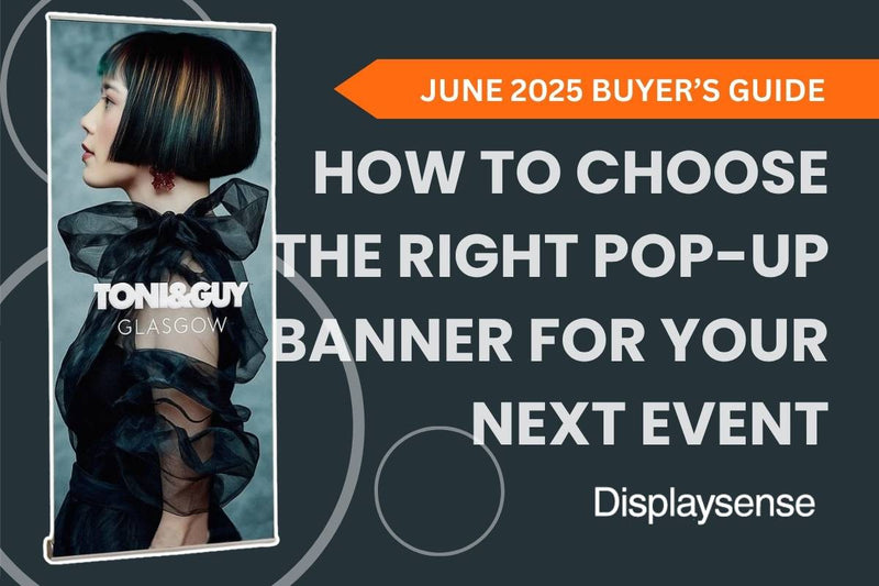 How to Choose the Right Pop-Up Banner for Your Next Event
