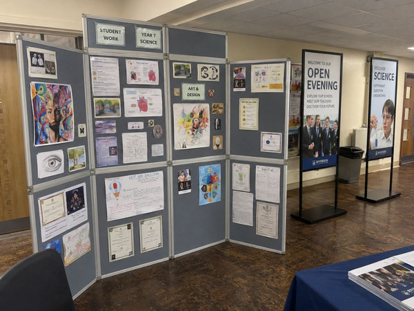 Display Boards for School Open Evenings: Portable Boards vs Banner Stands