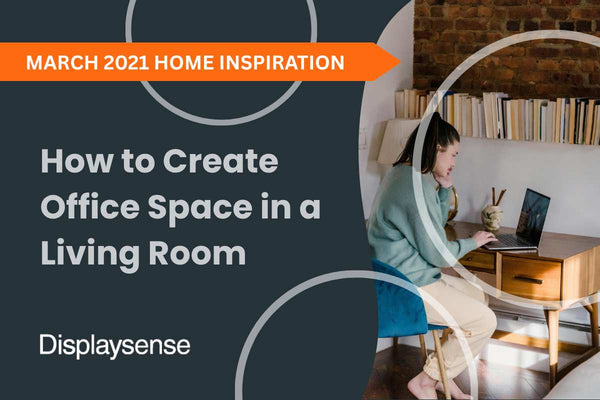 How to Create Office Space in a Living Room