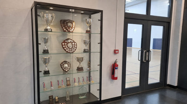 School Trophy Cabinet Buying Guide: Size, Security & Lighting