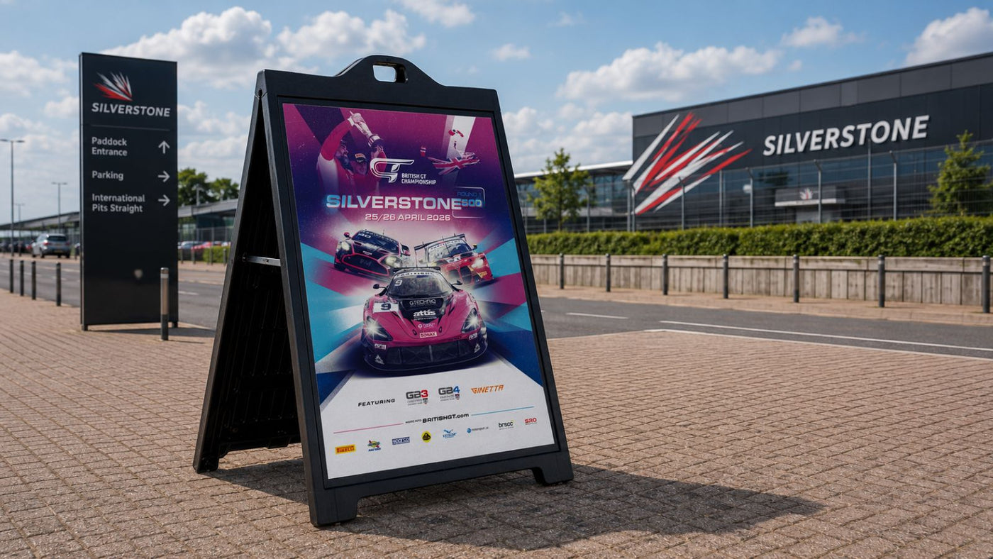 Event Signage Case Study: Managing 480,000 Visitors at a Major UK Motorsport Venue