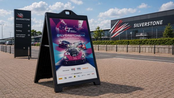 Event Signage Case Study: Managing 480,000 Visitors at a Major UK Motorsport Venue