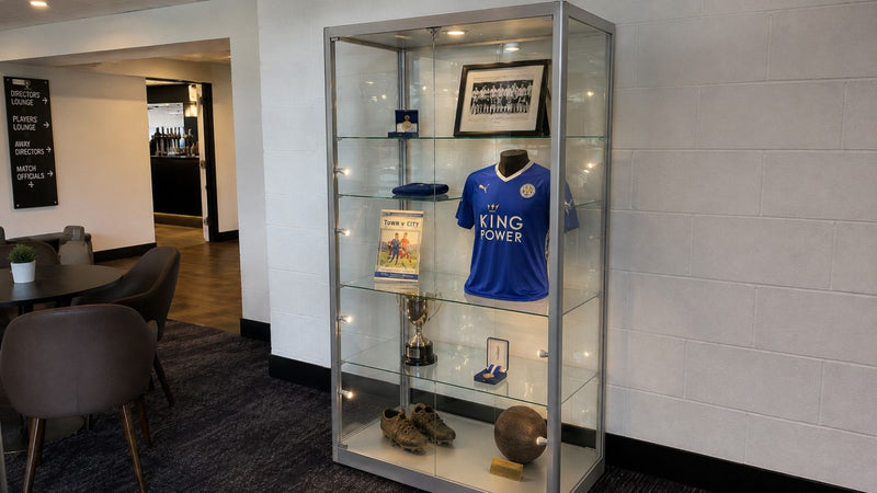 How Leicester City FC Uses Display Cabinets at King Power Stadium