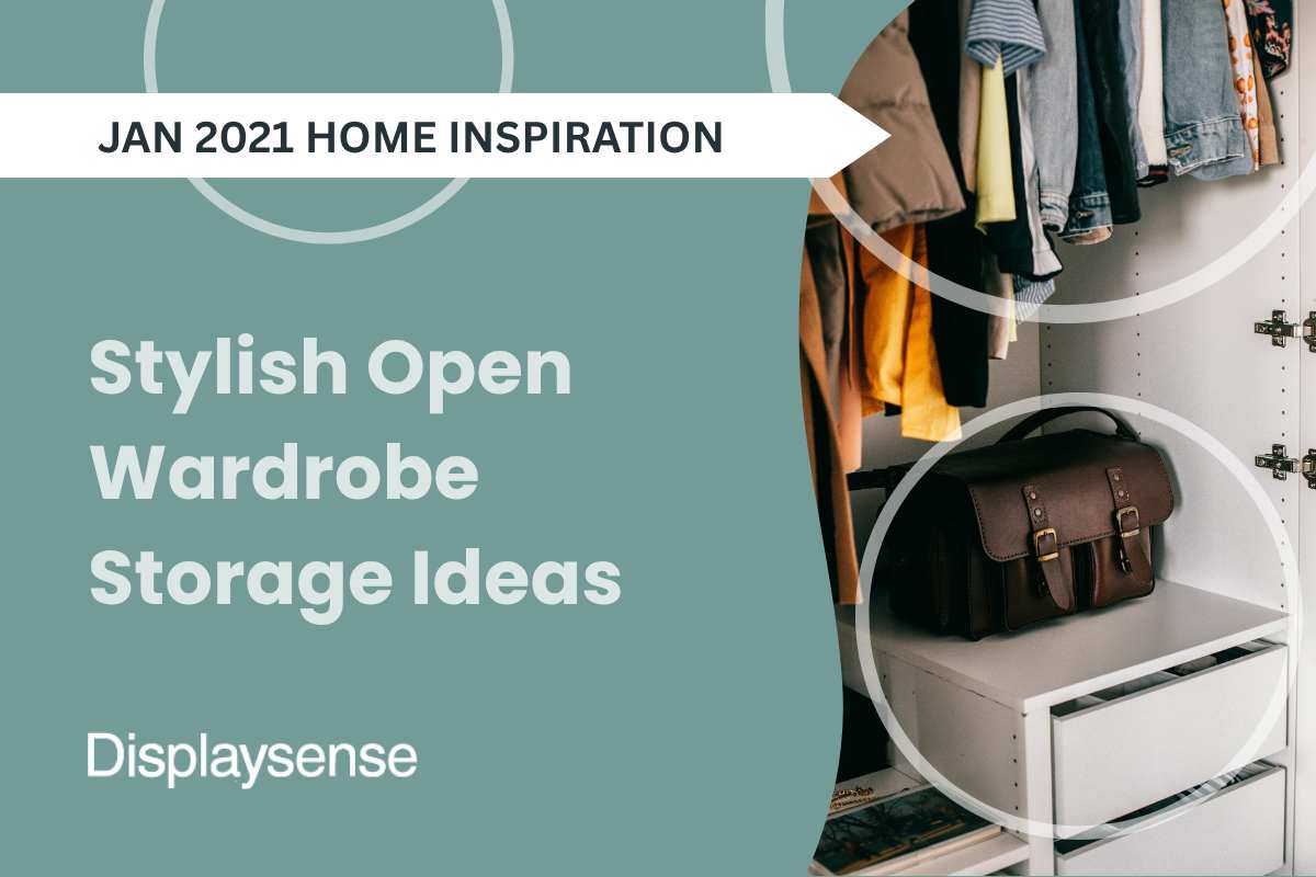 Stylish Open Wardrobe Storage Ideas