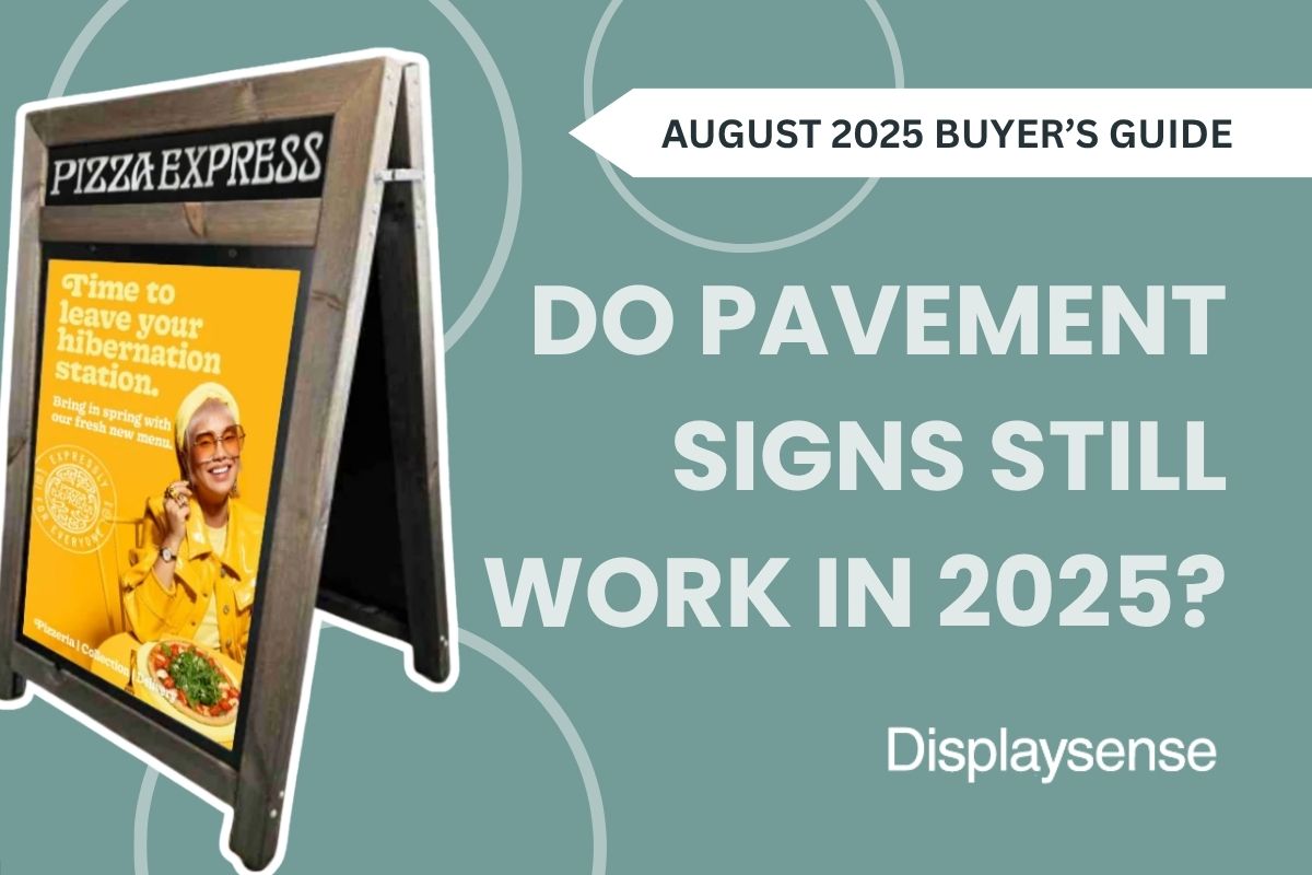 2025 Signage Strategies: Are Pavement Signs Still Worth the Investment?
