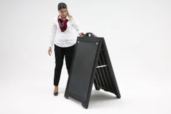 Weather-Resistant A-Board Pavement Sign Guide