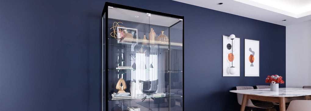 Black Display Cabinets