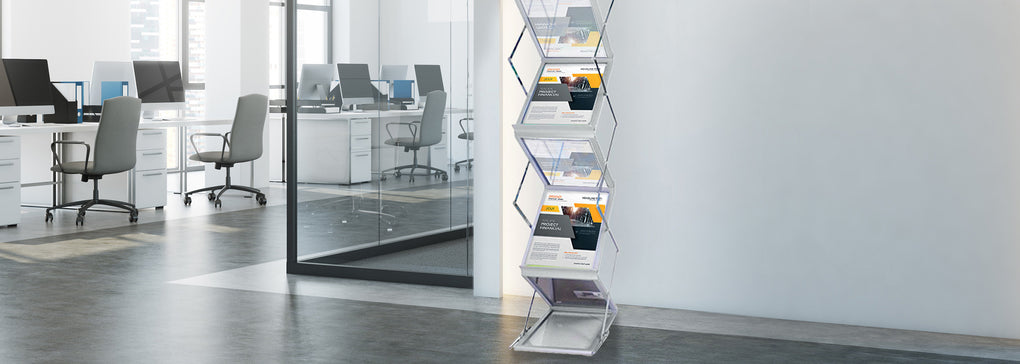 Floor Standing Leaflet Holders