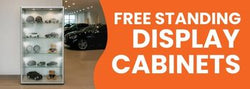 Free Standing Display Cabinets