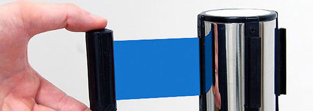 Retractable Queue Barriers