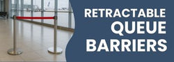 Retractable Queue Barriers