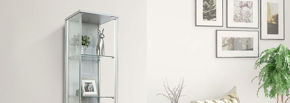 Silver Display Cabinets