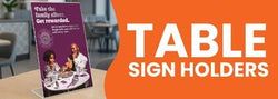 Table Sign Holders