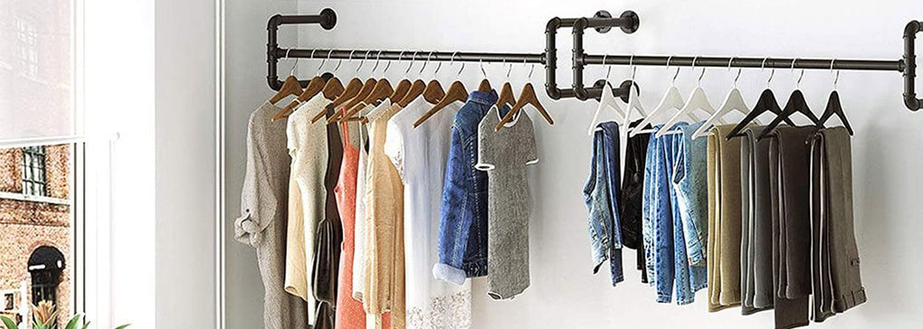 Wall Mounted Clothes Rails