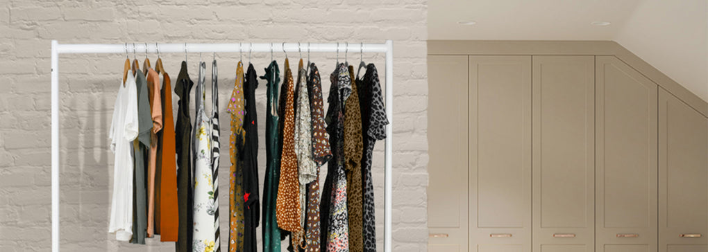 White Clothes Rails