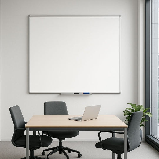 Magnetic Coated Steel Whiteboard - 1200mm x 1200mm