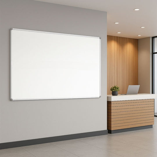 Double-Sided Whiteboard - Aluminium Frame 1800mm x 1200mm