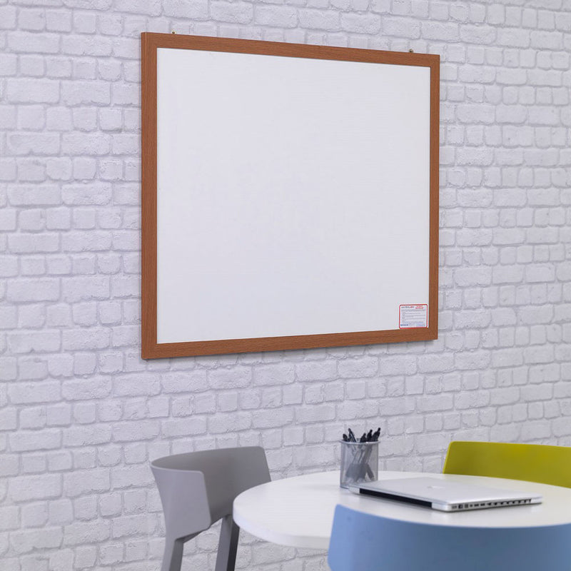 Eco-Friendly Whiteboard in Wood Effect Frame - 900 x 600mm