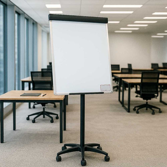 Magnetic Height Adjustable Star Based Flip Chart Easel - 700mm x 1000mm