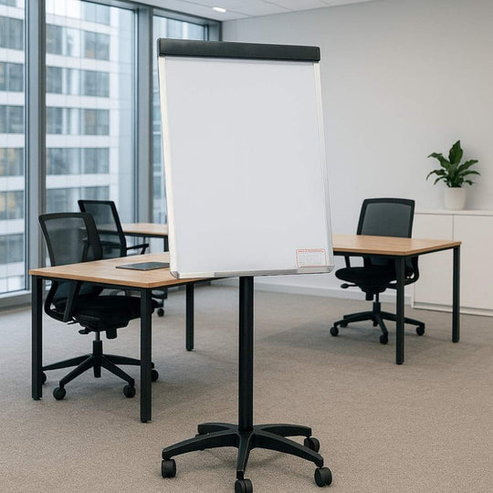 Non-Magnetic Height Adjustable Star Based Flip Chart Easel - 700mm x 1000mm