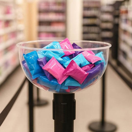 In-Queue Merchandising Impulse Bowl