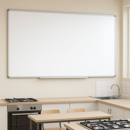 Double-Sided Whiteboard - Aluminium Frame 900mm x 1200mm