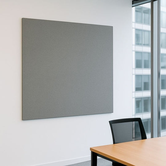 Unframed Fire Retardant Grey  Noticeboard - 1200mm x 1200mm