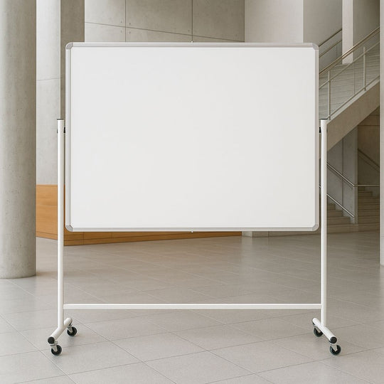 Non-Magnetic Landscape Mobile Whiteboard - 1200mm x 1500mm