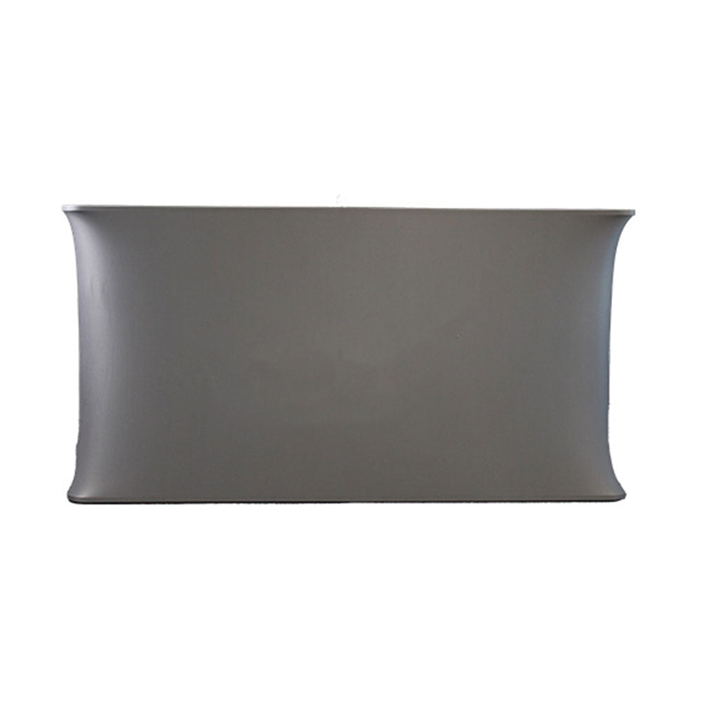 This spacious 1950mm exhibition counter combines a durable fabric body with a stylish black wooden countertop, complete with a graphic printing service for personalised displays.
