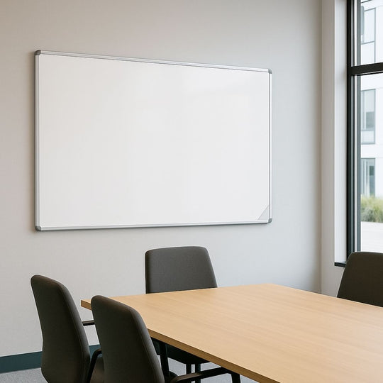 Double-Sided Whiteboard - Aluminium Frame 1500 x 1200mm