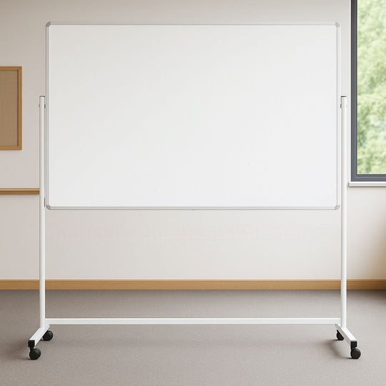 Magnetic Landscape Mobile Whiteboard - 1200mm x 1800mm