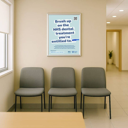 Pack of 10 A3 Silver Poster Snap Frame 25mm Mitred Frame With Wall Fixings