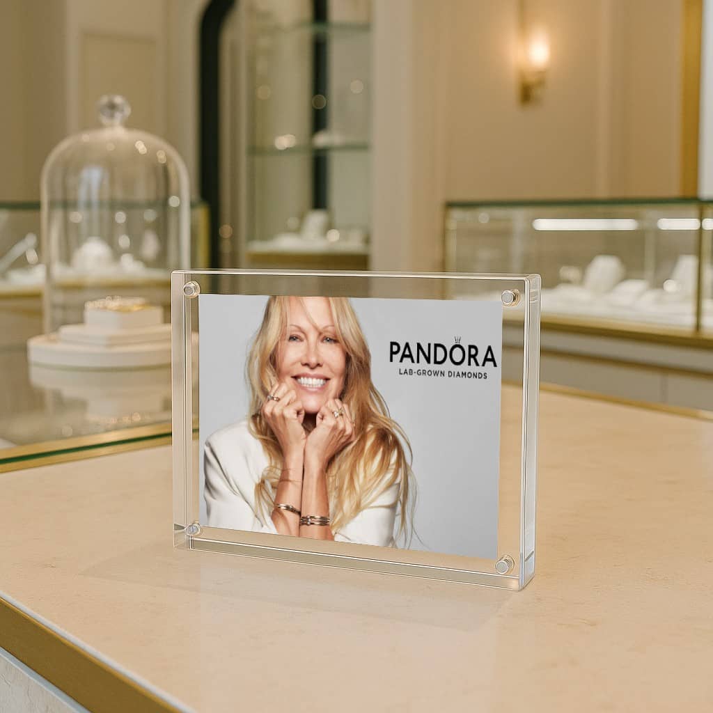 Pack of 6 A5 Magnetic Acrylic Block - 30mm